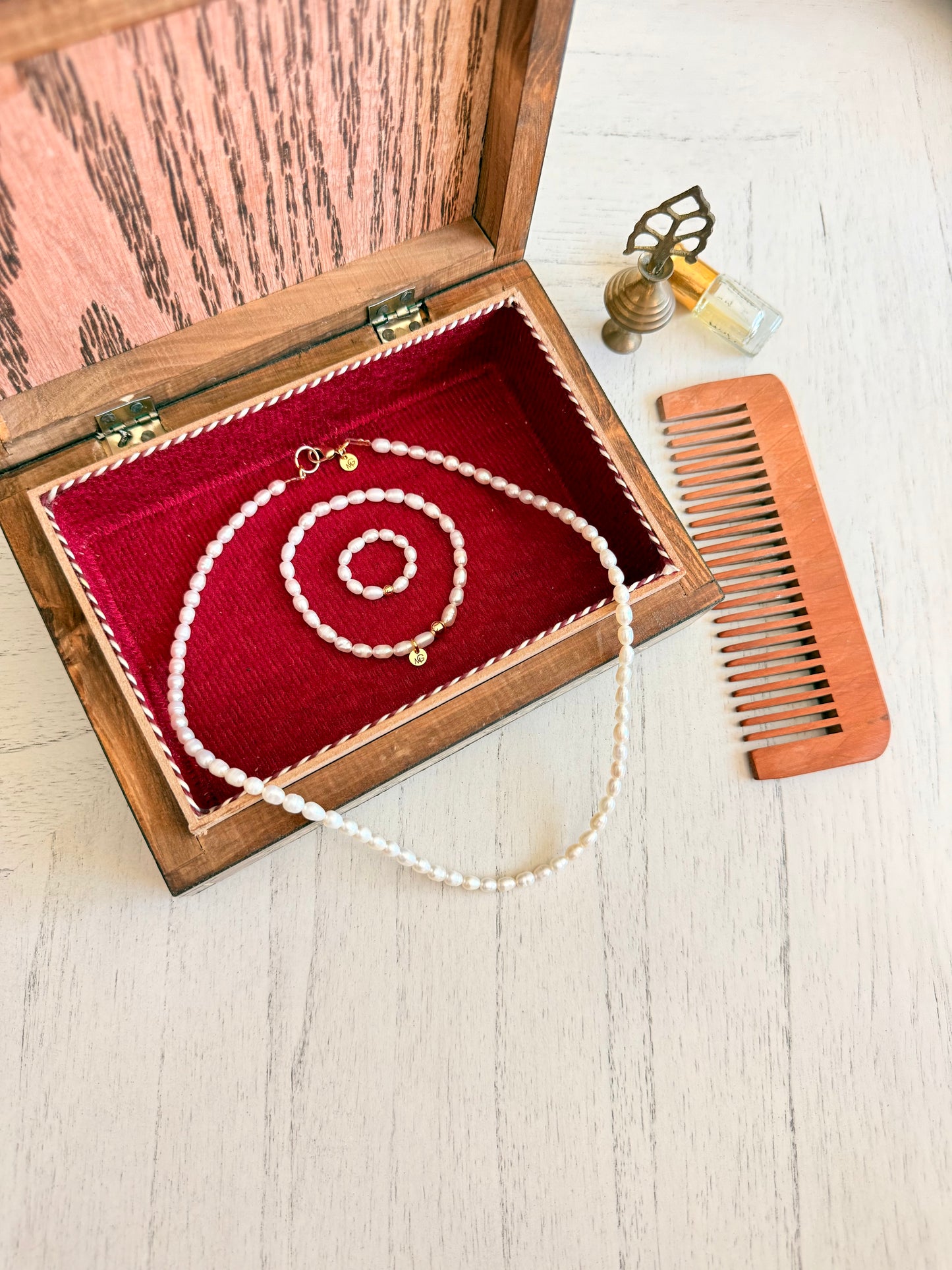 Cultured Pearl Jewelry Set