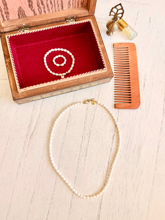 Cultured Pearl Jewelry Set