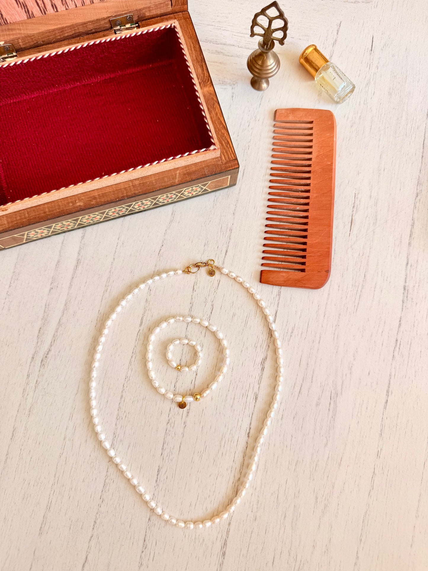 Cultured Pearl Jewelry Set