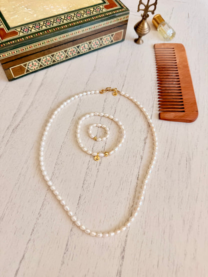 Cultured Pearl Jewelry Set