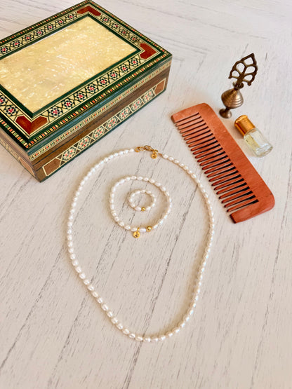 Cultured Pearl Jewelry Set