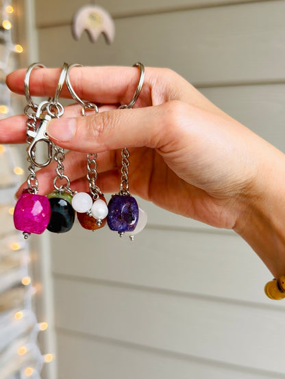 Gemstone Keychains