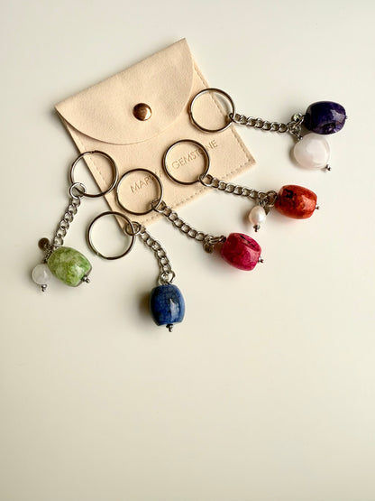 Gemstone Keychains