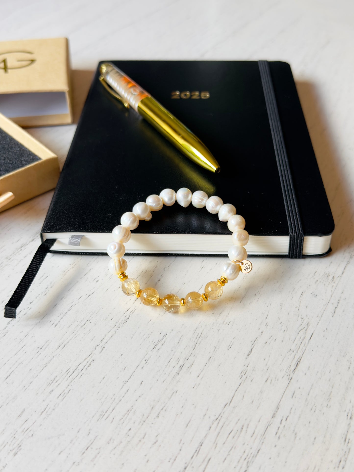 High-Quality Citrine - Natural Pearl