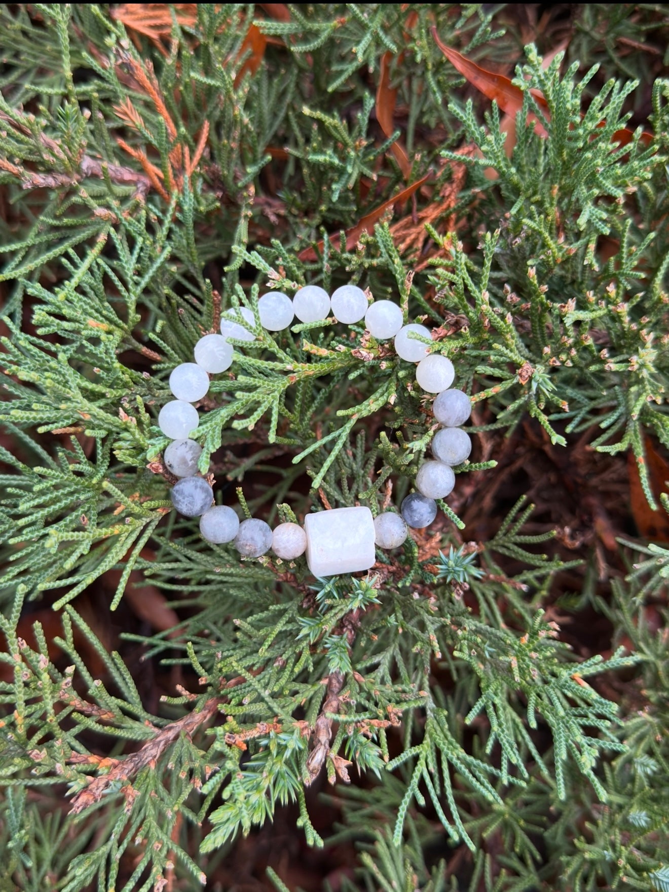 Moonstone-Labradorite Bracelet