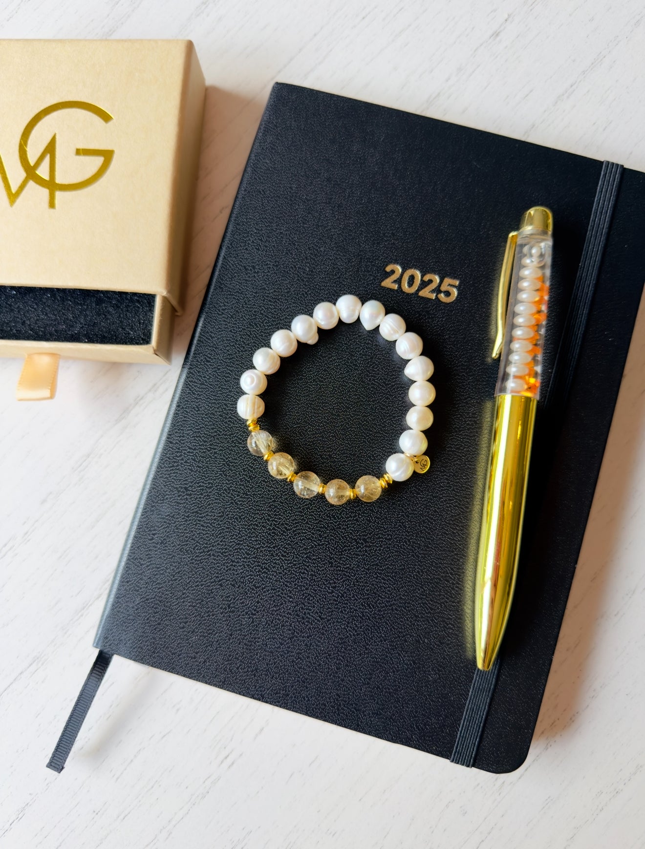 High-Quality Citrine - Natural Pearl