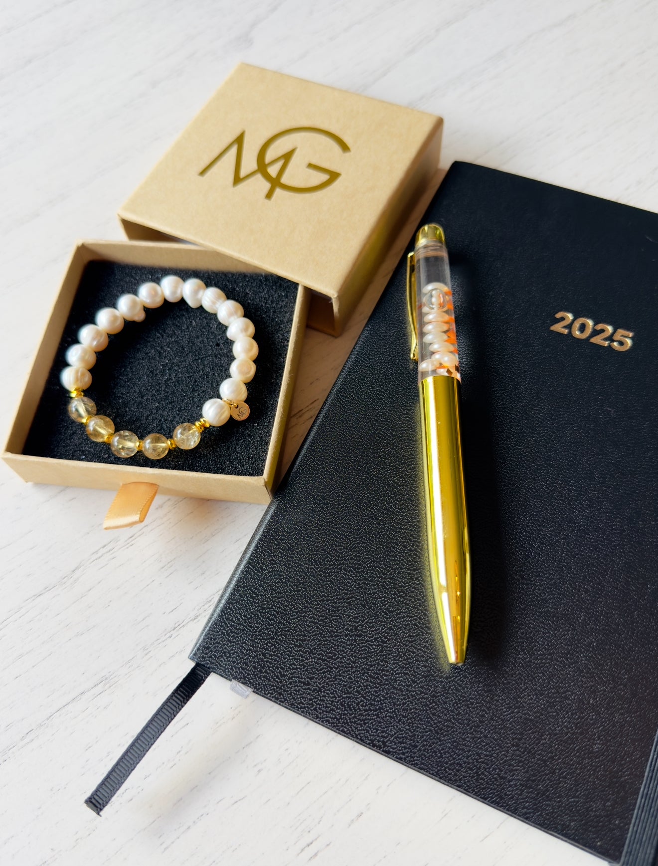 High-Quality Citrine - Natural Pearl