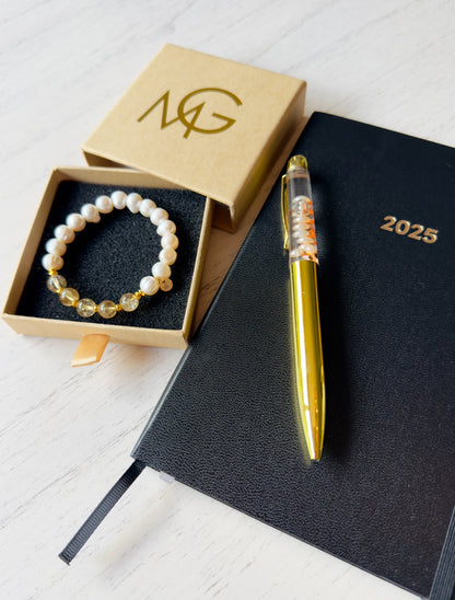 High-Quality Citrine - Natural Pearl