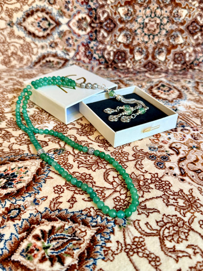 99-Bead Green Aventurine Misbaha
