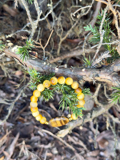 Yellow - Brown Tiger Eye Bracelet