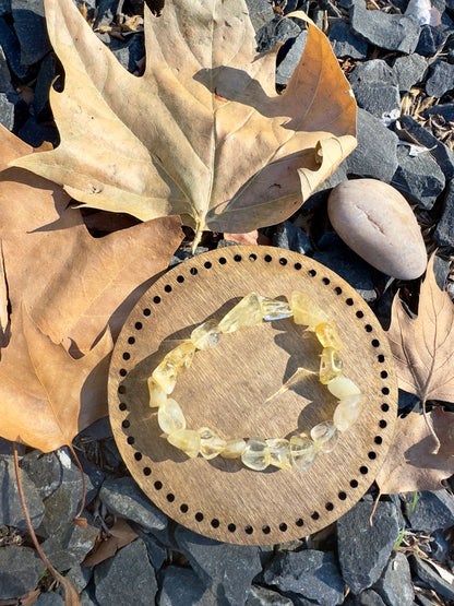 Chipped Citrine Bracelet